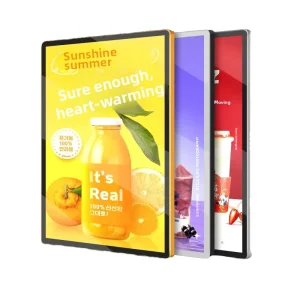 Ultra-Thin LED Waterproof Outdoor Advertising Lightbox Rectangle Shaped Luminous Billboard Wall-Mounted Menu Price List Black