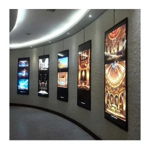 Ultra Thin Rectangle LED Advertising Light Box for Shop Display