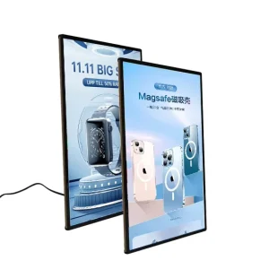 Ultra Thin Rectangle Light Box Billboard Hanging Wall Type Light Display Factory Direct Sale