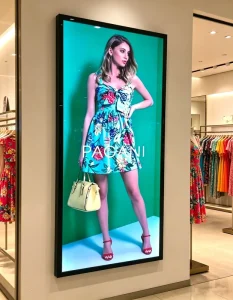 Ultra Thin Rectangle Magnetic LED Light Box for Advertising Signs & Displays Energy Efficient Backlit Panel