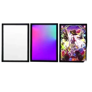 Ultra-thin Magnetic LED Light Box Sign Aluminum Frame High-Definition Display Scratch-Resistant Custom Indoor