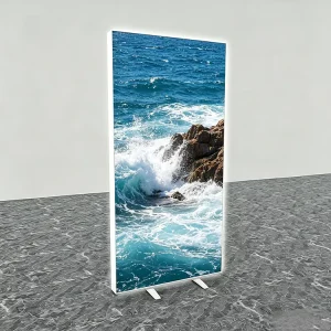 Ultra-thin Magnetic Poster Style Light Box with Frameless Design Easy to Change Poster for Retail Booth and Trade Show