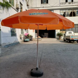 Umbrella Factory Beach Outdoor Hotel Parasol Uv Protect Solar Umbrella Can Be Customer logo Print