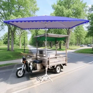 Umbrella Outdoor Manufacturers in China 2x2m Luxury Modern Outdoor Patio Parasol Umbrella