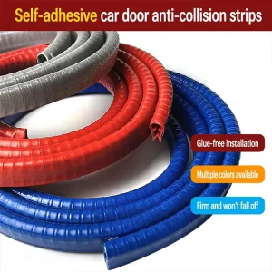 Universal Adhesive Free Car Door Anti Collision Strip Anti Scratch Anti Bump for Door Opening Closing