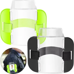 Universal PVC Arm Band ID Card Holder Waterproof Activity Sport Security Accessory