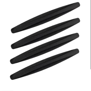 Universal PVC Auto Front Rear Bumper Protector 2 Pcs Anti Collision Edge Guard Strip Self Adhesive Roll Exterior Accessories