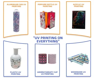 Universal UV Printing Service High Resolution 3D Embossed Flatbed Cylindrical Printing for All Surfaces OEM Private Label