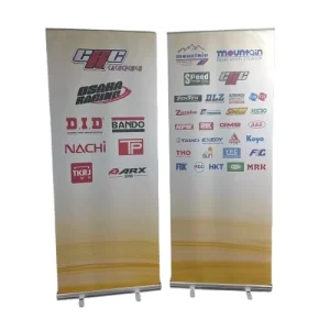 Variety Size Eco Friendly Roll Up Pull Up Banner Stand with Digital Printing on Poster Fabric for Outdoor Advertising