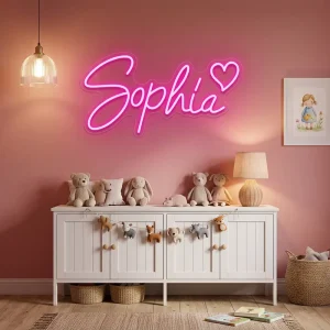 Versatile Shatterproof Lighted Business Logo for Kitchen Wall