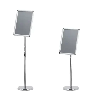 Vertical Billboard Signboard Warehouse A4 Signage Stainless Steel Menu Display Board Directional Board Guidance Board