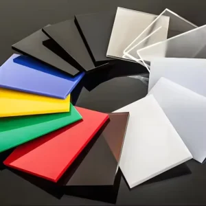 Vibrant Colored Cast Acrylic Sheet Multi Color PMMA Panel for Signage Laser Cutting Interior Decoration