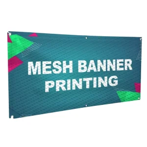 Vinyl Banner Outdoor Advertising Custom Waterproof PVC Vinyl Mesh Banner Outdoor Backdrop Vertical Outdoor Banners