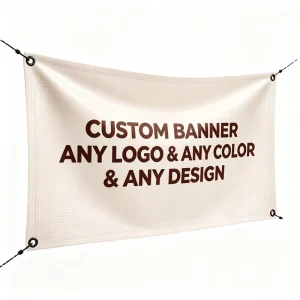 Vinyl Banner Waterproof Custom PVC Banner For Parking Lot Security