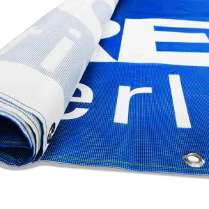 Vinyl Banners Custom Mesh Banners with Vibrant Patterns and Colors for Festival Celebrations