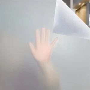 Vinyl Film Frosted Glass Decorative Sticker Waterproof Bathroom Privacy Film