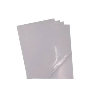 Vinyl Film PVC Label Sticker Transparent Custom Waterproof Soft Self Adhesive UV Resistant Super Clear Outdoor Advertising Label