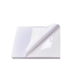 Vinyl Printable PP Waterproof Self-adhesive Glossy Matte Decal Paper Sheet for Inkjet Laser Printer A4 Vinyl Label Sticker Paper