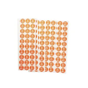 Vinyl Sticker Printing Dot and Number Label Stickers Adhesive Paper & Film Product