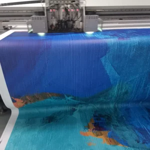 Wall Cloth Velvet Fabric UV High-Definition Digital Printing Mildew Resistant Eco-friendly Custom Texture for Exhibition Hall