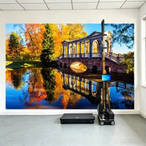 Wall Floor UV Inkjet Printer 2 in 1 Portable 3D 5D 7D 8D Multi Effect Eco Solvent Direct to Wall Printing