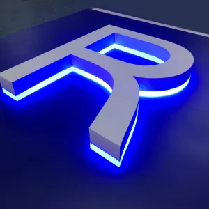 Wall LED Letter Sign Factory Directly Sales Acrylic Back LED Letter Signs