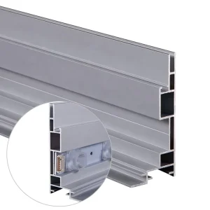 Wall Mounted Poster Display Seg Aluminum Profiles Fabric Lightbox Frame for Decoration
