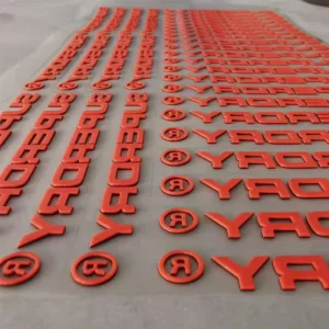 Washable 3D Silicone Heat Transfer Printing Label PET Material for Custom T Shirt Designs