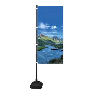 Water Injection Flag Stand Outdoor Advertising Display Banner Stand