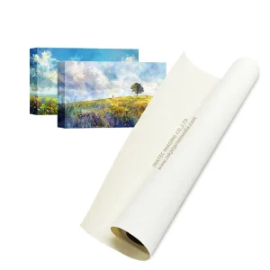 Waterproof 420gsm Art Inkjet Polycotton Canvas Rolls