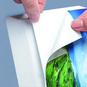 Waterproof A4 White High Glossy Blank Printable Photo Paper Self Adhesive Label Inkjet Sticker for Inkjet Grocery Supermarket