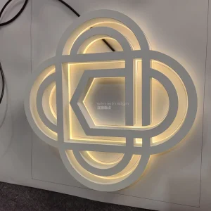 Waterproof Acrylic Backlit Letters Durable Custom LED Signage for All Storefronts