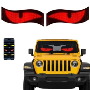 Waterproof Advertising Flexible LED Car Sign Board Lightweight Bendable Flexible LED Display for Car Shop Bar APP Edit Sign