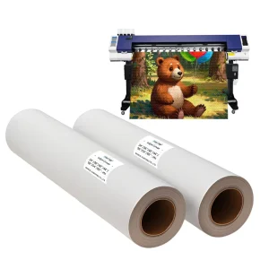 Waterproof Aqueous Inkjet Printing Matte Polyester Canvas Roll 200gsm