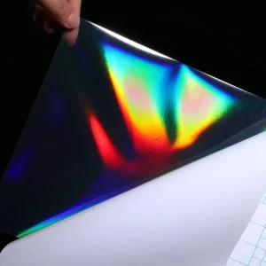 Waterproof BOPP Laminate Sheet Holographic Sticker Laminating Film Self adhesive Cold Laminate Vinyl for Artists