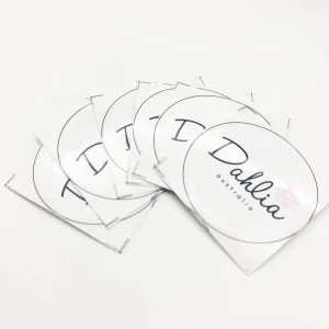 Waterproof Clear PVC Plastic Sticker Customized Logo and Shape