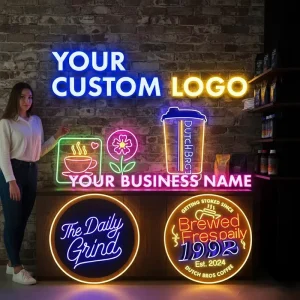 Waterproof Dustproof Custom LED Marquee Letters Lights 3D Printed IP65 Rated Front/Back Lit Advertising & Decoration Sign