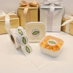 Waterproof Eco Friendly Permanent Self-Adhesive Vinyl Custom Label Stickers for Packaging with Color Printing and Custom Shapes