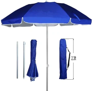 Waterproof Extra Large Sun Shade Big Advertising Promotional Umbrella Sun Parasol for Beach Garden Outdoor