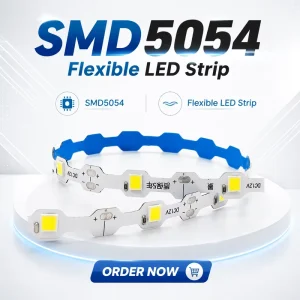 Waterproof IP65 SMD5054 8.6MM 28LEDs/M DC12V 14.5W/M LED Strip for Advertising Letter Sign Commercial Lighting