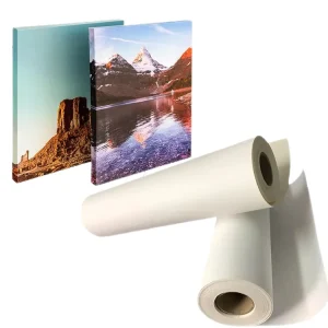 Waterproof Large Format 260g Polyester Inkjet Canvas Roll