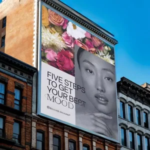 Waterproof Light Box Snap Frame for Large Outdoor Engineering Lightbox Led Sign Board on the Exterior Wall of Shopping Mall