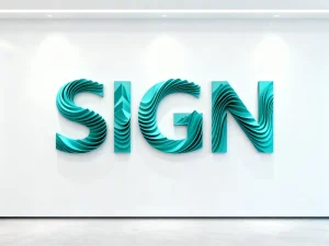 Waterproof Mini Marquee Electronic Signs Battery Powered LED Illuminated Advertising Letters for Decoration Direction