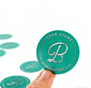 Waterproof Oil Proof Eco Friendly Vinyl Self-Adhesive Labels (Glossy Matte Full Color) for Custom Stickers