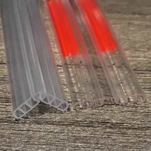 Waterproof PVC Transparent Anti Collision Strip L Shaped Edge Protector for Packaging Corner Protector Usage