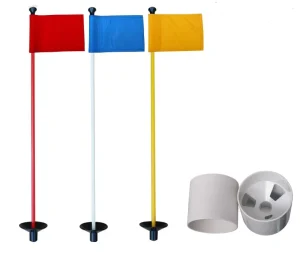 Waterproof Putting Golf Flags Backyard Golf Putting Green Kit Mini Golf Target Hole Flag with Tube Inserted for Outdoor