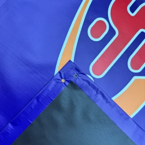 Waterproof Pvc Banner Vibrant Custom Printing Glossy Event Banner Vinyl Tarpaulin Banner for Advertising Display