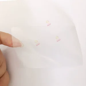 Waterproof Rectangle PET PVC PP Adhesive Transparent Stickers for Cosmetic Packaging Labels Lipstick Skin Care