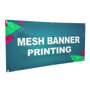 Waterproof Vinyl Advertising Banner Outdoor Customized Digital Printed
