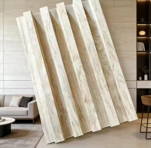 Waterproof WPC Ceiling Panel With Ceiling Grid Installation For Hotel And Home Office Ceiling Decoration Contemporary Design